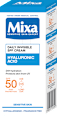 hydratační krém Hyaluronic Acid SPF 50  Mixa