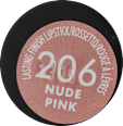 Lasting Finish ruža za usne - 206 Nude Pink RIMMEL LONDON