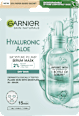 Intenzívne zvlhčujúca textilná pleťová maska Hyaluronic Aloe Serum GARNIER SKIN NATURALS