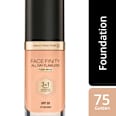 Foundation Face Finity All Day Flawless 3in1 Golden 75, LSF 19 MAX FACTOR