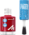 Nagellack Clean & Free 156 Poppy Pop Red MANHATTAN Cosmetics