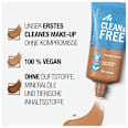 Foundation Clean & Free Skin Tint Soft Beige 34  MANHATTAN Cosmetics