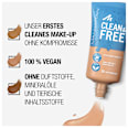 Foundation Clean & Free Skin Tint Soft Porcelain 30 MANHATTAN Cosmetics