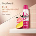 Antitranspirant Deospray Pure Woman Bruno Banani