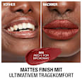Lippenstift Liquid Lasting Perfection Mega Matte 500 Red-Y For Broadway MANHATTAN Cosmetics