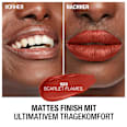 Lippenstift Liquid Lasting Perfection Mega Matte 920 Scarlet Flames MANHATTAN Cosmetics