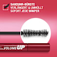 Mascara Volume Up 002 Extreme Black Brown MANHATTAN Cosmetics