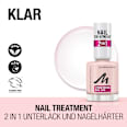 Base Coat, Nail Treatment 2in1 MANHATTAN Cosmetics