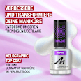 Top Coat Holographic Effect MANHATTAN Cosmetics