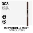 Augenbrauenstift Brow Tastic Fill&Sculpt 003 Dark Brown MANHATTAN Cosmetics