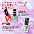 Top Coat Holographic Effect MANHATTAN Cosmetics