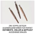 Augenbrauenstift Brow'Tastic Fill&Sculpt 002 Medium Brown MANHATTAN Cosmetics