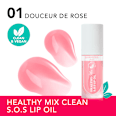 HEALTHY mix S.O.S. ulje za usne - 01 Douceur de Rose BOURJOIS PARIS