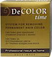 Skidač farbe za kosu DeCOLOR time