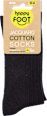 Жакардови памучни чорапи, черни, размер 35-38 happy FOOTtopia