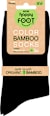 Чорапи бамбук, черни, размер 39-42 happy FOOTtopia