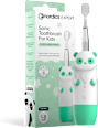 Детска звукова четка за зъби Expert Sonic CA 2610, зелена панда nordics