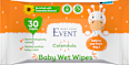 Мокри бебешки кърпички с невен EVENT BABY CARE