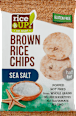 Gluténmentes barnarizs chips tengeri sóval Rice Up!