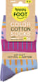 Памучни чорапи, размер 35-38, лилави happy FOOTtopia