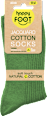 Жакардови памучни чорапи, зелени, размер 35-38 happy FOOTtopia