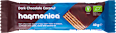 Wafelek z samopszy z kremem kokosowo-kakaowym w polewie czekoladowej  harmonica