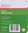 Sterilne gaze 15 x 30 cm SOFTCARE