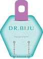 Hipoalergene naušnice drop heart DR. BIJU