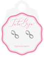 Orecchini Infinity White Bronze Tutu Biju
