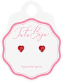 Orecchini Heart Light Siam Tutu Biju
