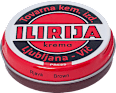 Krema za obuću - smeđa, 30 ml Ilirija