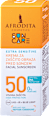 Krema za zaščito obraza pred soncem Sun Care Extra Sensitive, ZF 50 AFRODITA