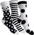 Women ženske čarape Walk, veličina 39 – 41 – Panda, 3 para JADRAN ČARAPE