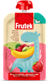 Kašica iz jabolk, banan, jagod in rdečega grozdja, od 6. meseca Frutek