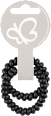 Spiralne gumice za kosu – crna ACCESSOIRES