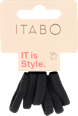 Male gumice za kosu – crne ITABO