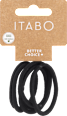 Čvrste gumice za kosu – crne ITABO