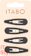 Špangice za kosu – mat crne ITABO