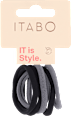 Gumice za kosu – crne i sive ITABO