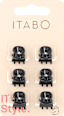 Kopčice za kosu – crne ITABO