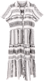Tunika – crno-bijela, L/XL HOOT