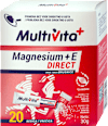 Direct Magnezij + vitamin E – okus brusnica Multivita