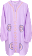 Tunika – lila s detaljima, L/XL HOOT