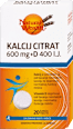 Kalcij Citrat + D, šumeće tablete Natural Wealth