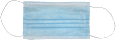 Troslojna jednokratna maska za lice – plava  HYGIENE 4 YOU