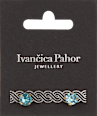 Naušnice – plavi kristal Ivančica Pahor