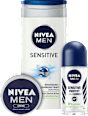 Geschenkset Active Sensitive 3tlg NIVEA MEN