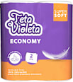 Super Soft Economy papirnati ručnici, 2-slojni, 2 x 50 listića Teta Violeta