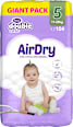 double care AirDry Giant pelene 5 junior (11 – 25 kg) Violeta