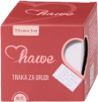 Traka za grudi sa zaštitom za bradavice – bijela hawe